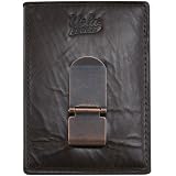 Fossil UCLA Bruins Brown Leather Card Holder & Money Clip