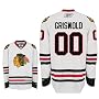 GRISWOLD #00 Chicago Blackhawks RBK NHL Premier Hockey Jersey by Reebok (Custom Sewn with Authentic Tackle Twill)
