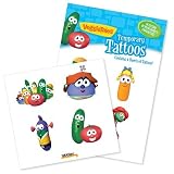 Veggie Tales Temporary Tattoos - Pkg. of 16