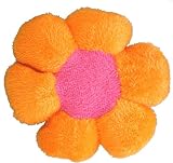 Flower Throw Pillow~ Orange~ Glows In The Black Light!!