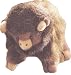 Small Plush Bison