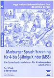 Marburger Sprach-Screening für 4- bis 6-jährige Kinder (MSS). 5er-Pack Bildvorlage: Ein Sprachprüfverfahren für Kindergarten und Schule