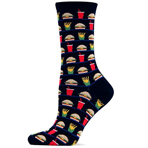Hot Sox Originals Hamburger, Fries And Drink Trouser Sock