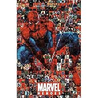 Marvel Heroes Movie (Spider-Man Collage) Poster Print