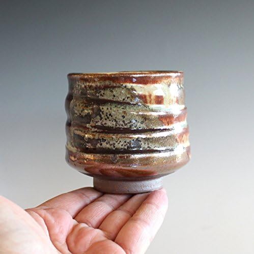 7 oz Yunomi, Tea Cup, handmade ceramic tea cup, pottery cup, wheel thrown, ceramics and pottery, cup by Kazem Arshi