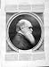 1875 Antique Portrait Charles Darwin Man Old Print