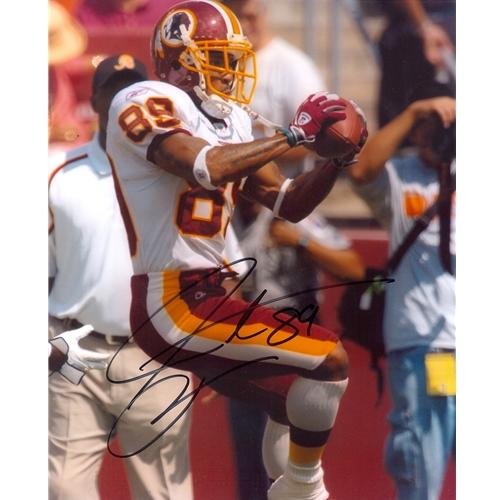 Autographed Santana Moss Picture - Washington Redskins 8x10 - Autographed NFL Photos