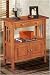 Mission-style Console Table With Cabinet
