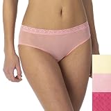 Gilligan & O'Malley Mesh Hipsters 3 pk. - Full Bloom Pink
