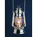 Original FEUERHAND Petroleum Sturmlaterne Modell 276, Wei�blech, verzinnt