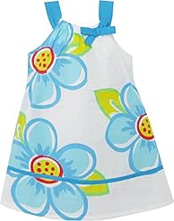 Girls Cotton Halter Floral Print 2015  Dress