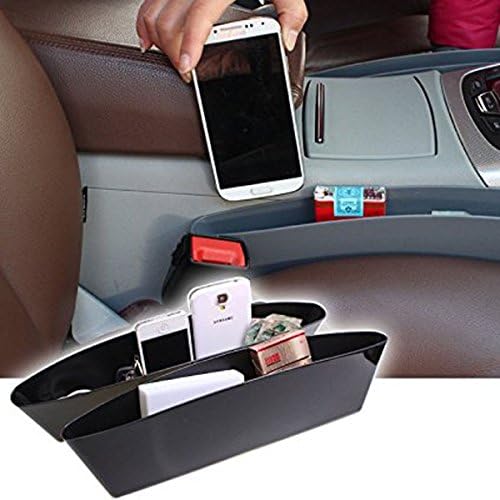 Convenient Car Catch Caddy Car Seat Catcher Car Organizer Black (2PCS)