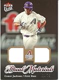 Conor Jackson 2007 Ultra Dual Materials Gold Jersey Card #CJ 62/75 Arizona Diamondbacks