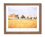 Pissarro French Landscape Wall Home Decor Wall Picture Oak Framed Art Print