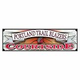 NBA Portland Trail Blazers 9-by-30 Wood Sign