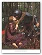 La Belle Dame Sans Merci by John William Waterhouse 24"x30" Art Print Poster