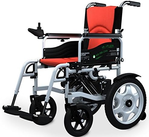 Accessbuy® Fashion Folded electric Power Wheelchairs for disabled and elderly people(LiON battery)