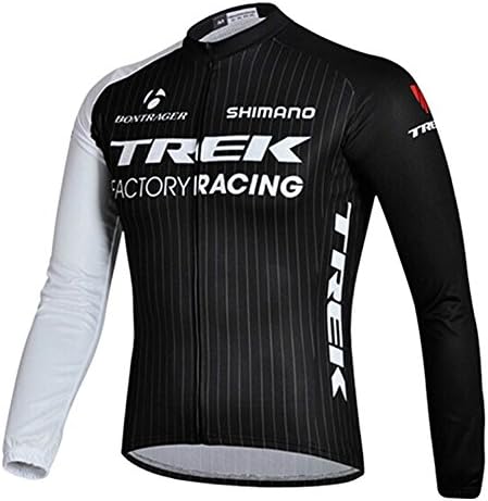 Sport360 Autumn and Winter Long Sleeve Fleece Cycling Jersey Suit Mountain Bike Perspiration Breathable Riding Clothes Thermal Fleece Cycling Clothing Windproof Jersey