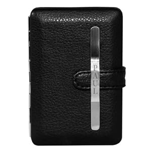 Visol Pensacola Black Leather Business