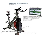 Pedal Power Exercise Bike Generator AC/DC - Emergency Power 12vdc and 110v ac power