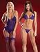 Escante Purple Bustier w/Hose