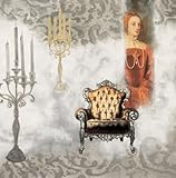 Vincennes II MUSEUM WRAP CANVAS Print With Added Heavy BRUSHSTROKES Valerie Lennon 28x28
