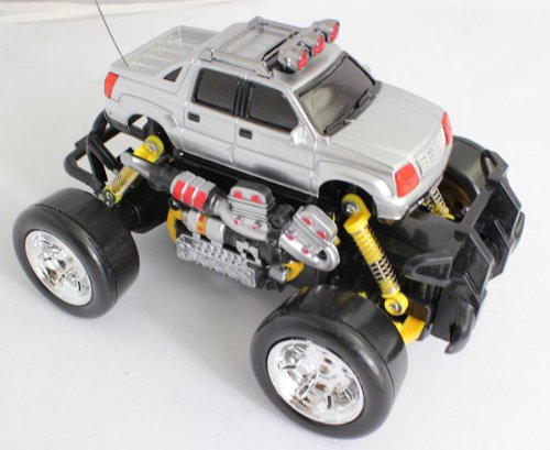 Extreme Monster Drifting Truck 4x4 High Quality (Silver) Cadillac Escalade 1:18 Electric RTR Rc Truck, Remote Control Monster Truck with Extra Grip Tires and Rechargeable Batteries 51vNhJltiTL Extreme Monster Drifting Truck 4x4 High Quality (Silver) Cadillac Escalade 1:18 Electric RTR Rc Truck, Remote Control Monster Truck with Extra Grip Tires and Rechargeable Batteries