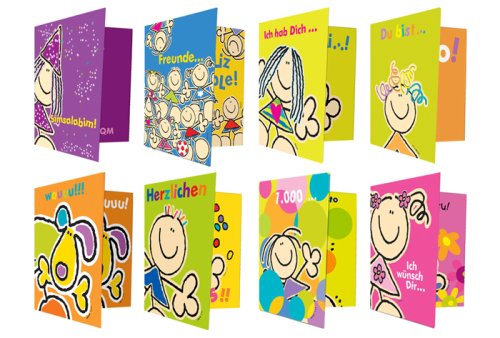 FULANITOS Grußkarten, Geburtstag, Party, Motiv nach Wahl