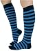 Striped Knit Knee High Socks by Foot Traffic