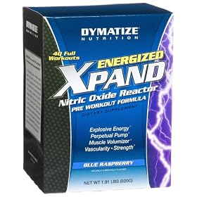 Dymatize Nutrition Xpand Nitric Oxide Reactor Pre Workout Formula, Blue... by Dymatize