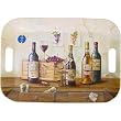 Wine Bottles Cellar 11 by 16 inch Melamine Tray French Design