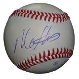 Marcus Thames Autographed ROLB Baseball, Los Angeles Dodgers, Detroit Tigers, New York Yankees, Proof Photo of Marcus Signing for Us.