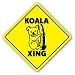 KOALA CROSSING -Sign- xing australia bear road signs
