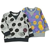 【アウトレット】 La Chiave トレーナー (80～130cm) キムラタンの子供服 ダークブルー 80 ( 53354x53554-154 )