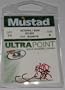 Mustad 92567R-6-UV0 UP O/B Hks 10Pk VB Sz6 Red Opti-Angle NP