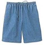 IMAGE OF Vintage Denim Shorts / Vintage Denim Shorts, Chambray, Medium
