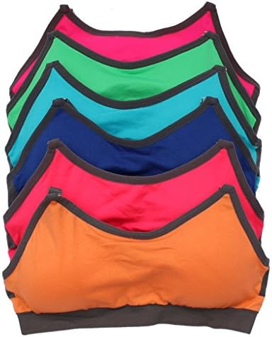 Kali And Win 6 Pack Sports bras, Free size, Assorted styles to choose from