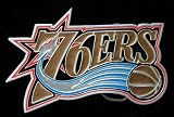 Philadelphia 76ERS Logo Belt Buckle