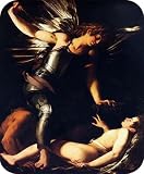 Giovanni Baglione Fine Art Mouse Pad Heavenly and Earthly Love
