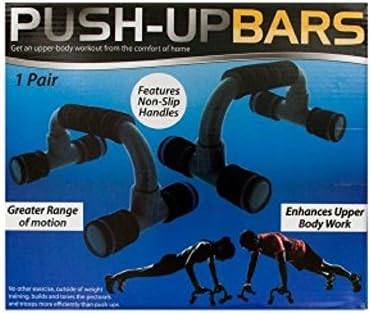 Push Up Bars Gym Fitness Exercise. New Pair of Pushup Bar Stands. Home Handles Perfect Workout and Training.