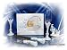 Wedding Guest book, Toasting glasses, cake knife and pen set W156F