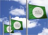 FAHNENMAST-KOMPL ETT-ALU-SET 639693