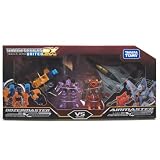 Dozermaster vs Airmaster EXP-02 Transformers United EX Takara Action Figures