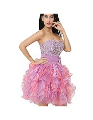 Short Beaded Prom Dress/Wedding Party Dress 