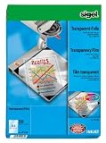 Details zu "Sigel IF210 InkJet-Folie, transparent, klar, beschichtet, stapelverarbeitbar, 100 µm, A4, 50 BL" Details zu "Sigel IF210 InkJet-Folie, transparent, klar, beschichtet, stapelverarbeitbar, 100 µm, A4, 50 BL"