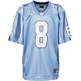 Nike North Carolina Tar Heels (UNC) #8 Youth Replica Football Jersey - Carolina Blue (X-Large)