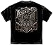 Patriotic Short Sleeve Shirts, 100% Cotton Casual Mens Shirts, Show Your Pride with our 2nd Amendment Eagle Silver Foil Unisex T-Shirts for Men or Women (Large)