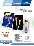 Zoom Produkt-Bild: LabelOcean Premium Fotopapier selbstklebend 100 Blatt A4 Highglossy hochgl&auml;nzend wasserfest