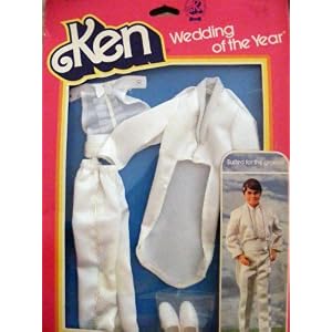 Barbie -Ken Doll Wedding of the Year White Tuxedo 1983 by 