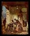 Carl Spitzweg (Tariff revision (Papal Guard duty)) Framed Art Poster Print - 11 X 17